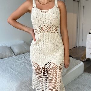 Handmade crochet dress